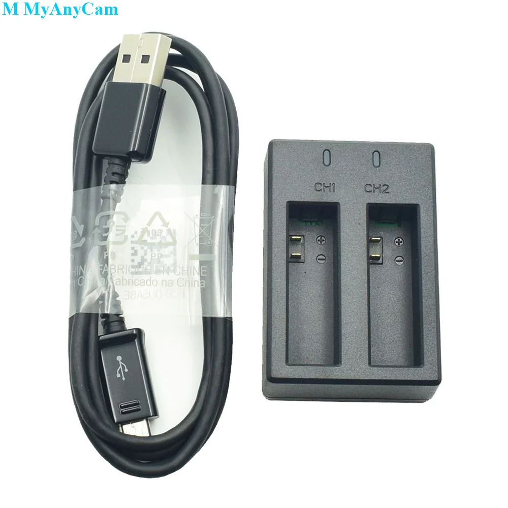 Зарядное устройство с двумя портами и usb кабель для зарядки SOOCOO S300 S200 Спортивная