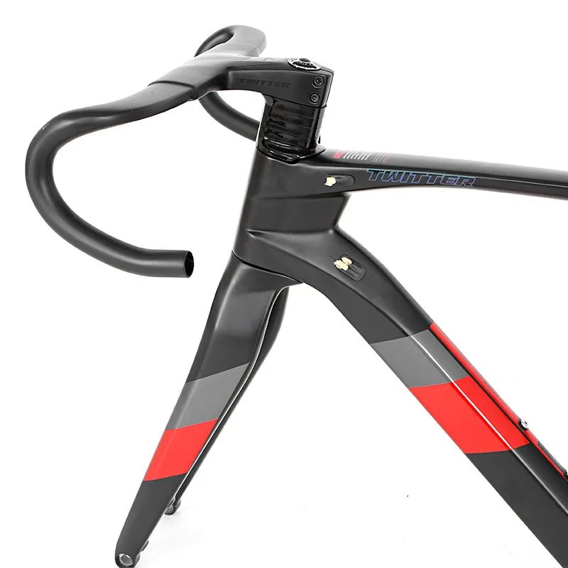 Twitter Cyclonepro 2021 карбоновая рама для дорожного велосипеда дисковая подвесная балка