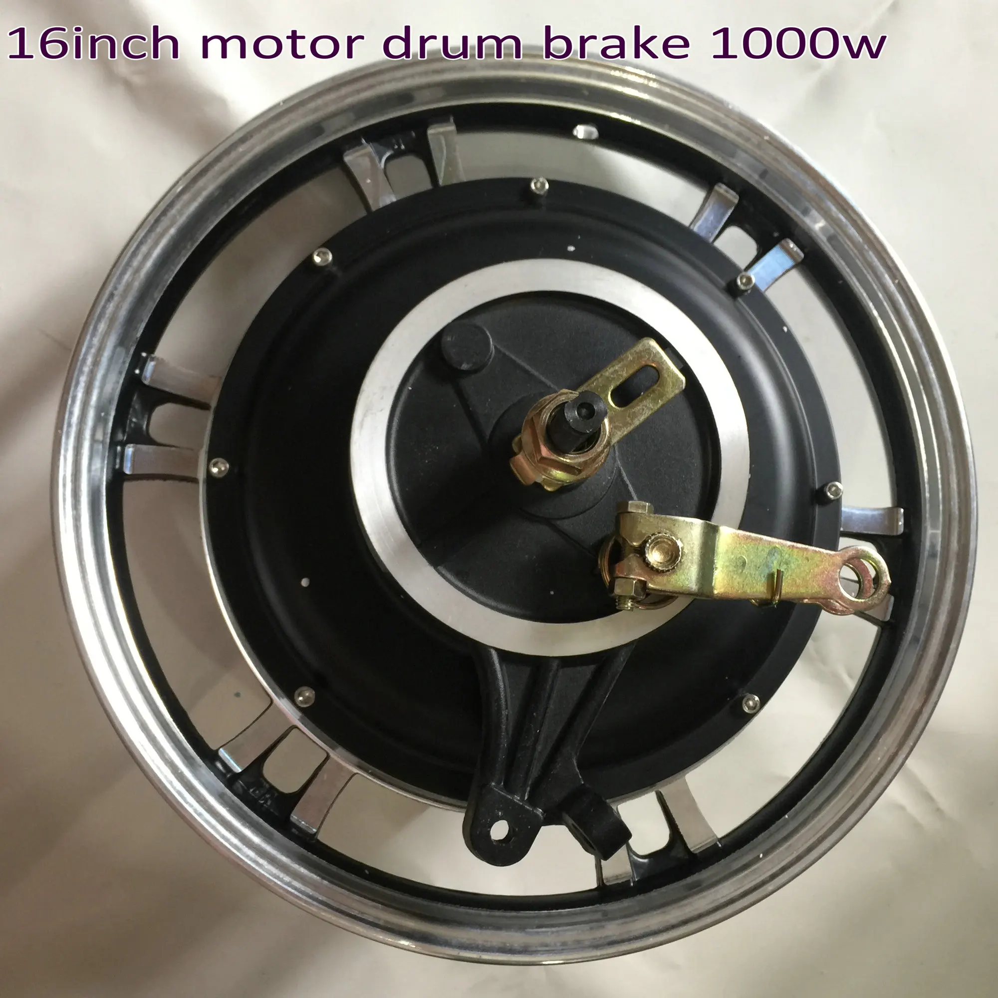 16 дюймов 48v60v72v84v96v 1000 Вт барабанный двигатель тормоза большой мощности перенапряжения для электрического велосипеда/скутер педаль скутер трехколесный велосипед ATV запчасти