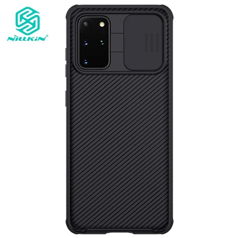 

NILLKIN Camshield Pro Case For Samsung Galaxy S20 Plus 5G PC Scrub Hard Casing With Black Slide Glossy Mirror Privacy Protection