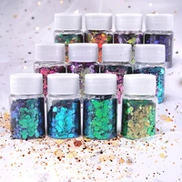 12pcsset mix colors glitter face body eye hair nail festival glitter for nails decor diy uv epoxy resin crafts