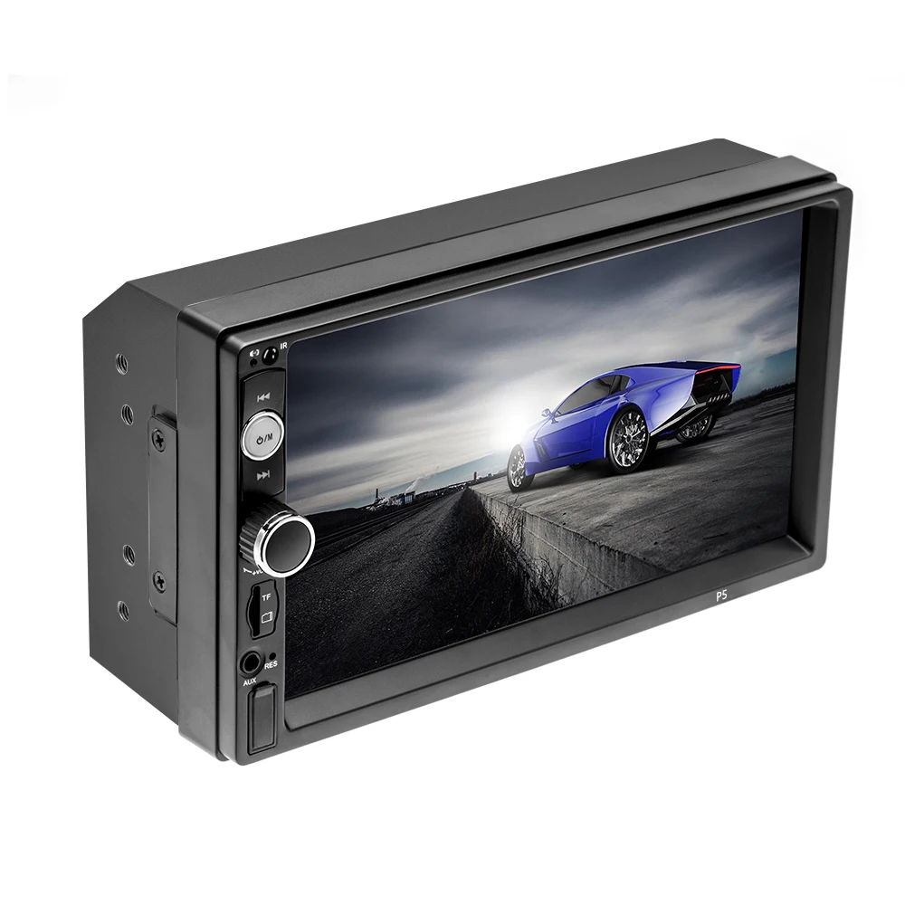 Автомагнитола Podofo 2 Din 7 &quotсенсорный экран цифровой дисплей Bluetooth MP5