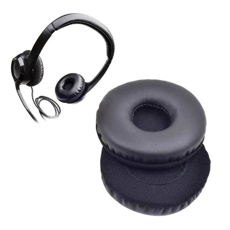1 пара мягких поролоновых вкладышей для наушников Logitech H390/H600/H609|Аксессуары