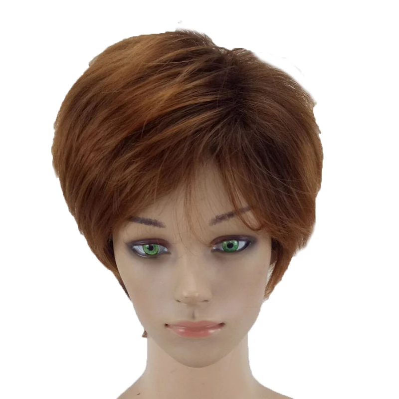 HAIRJOY синтетический парик для женщин короткие прямые парики 5 цветов