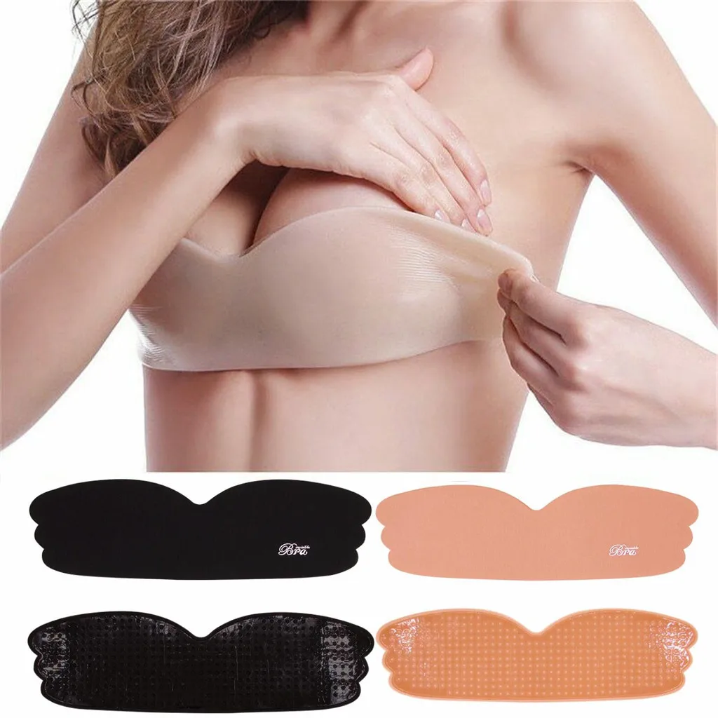 

Sexy Women Invisible Wing Bra Air Permeable Summer Cooling Bra For Party Wireless Reusable Self Adhesive Lift Up Breast Cover
