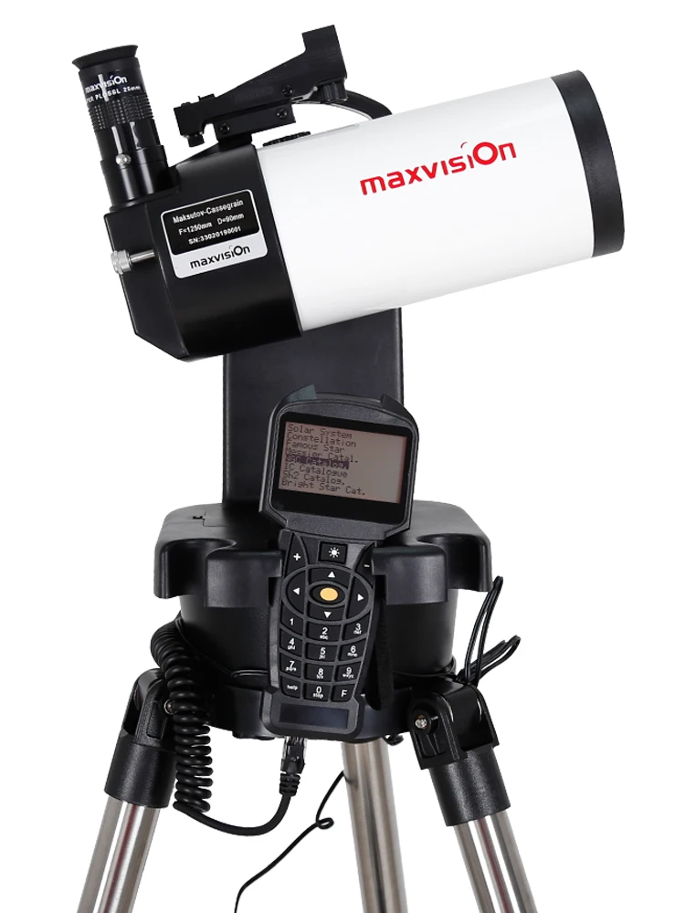 Maxvision GOTO астрономический телескоп 90 Maca автоматический Звездный видоискатель с