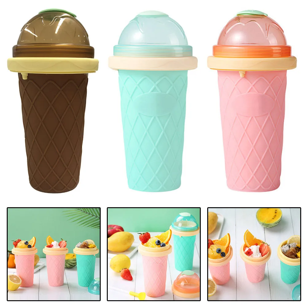 DIY охлаждающая чашка Силиконовая кружка для смузи домашнее мороженое | Дом и сад