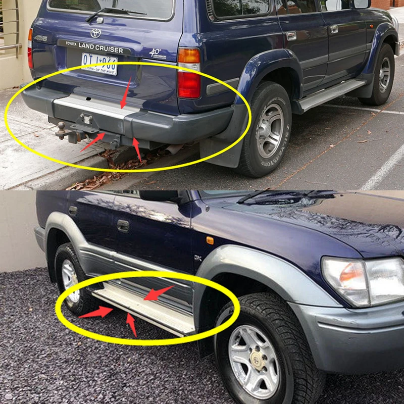 Брызговик для Toyota Land Cruiser LC80 J80 80 1999~ 2007 щитки, Брызговики гвардии всплеск брызговика клапаном автомобильные аксессуары 2000 2005 2006
