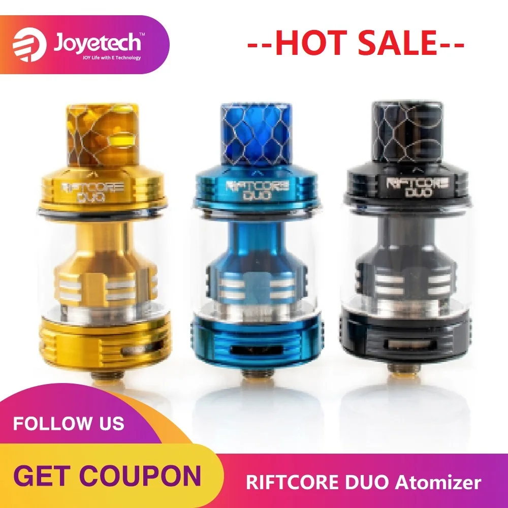 Электронная сигарета Joyetech RIFTCORE DUO атомайзер 3 5 мл Vape Танк Новая концепция катушки