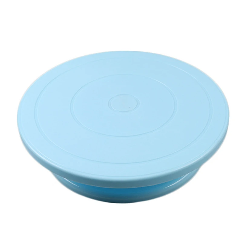 Пластиковая вращающаяся подставка для торта нескользящая круглая инструменты