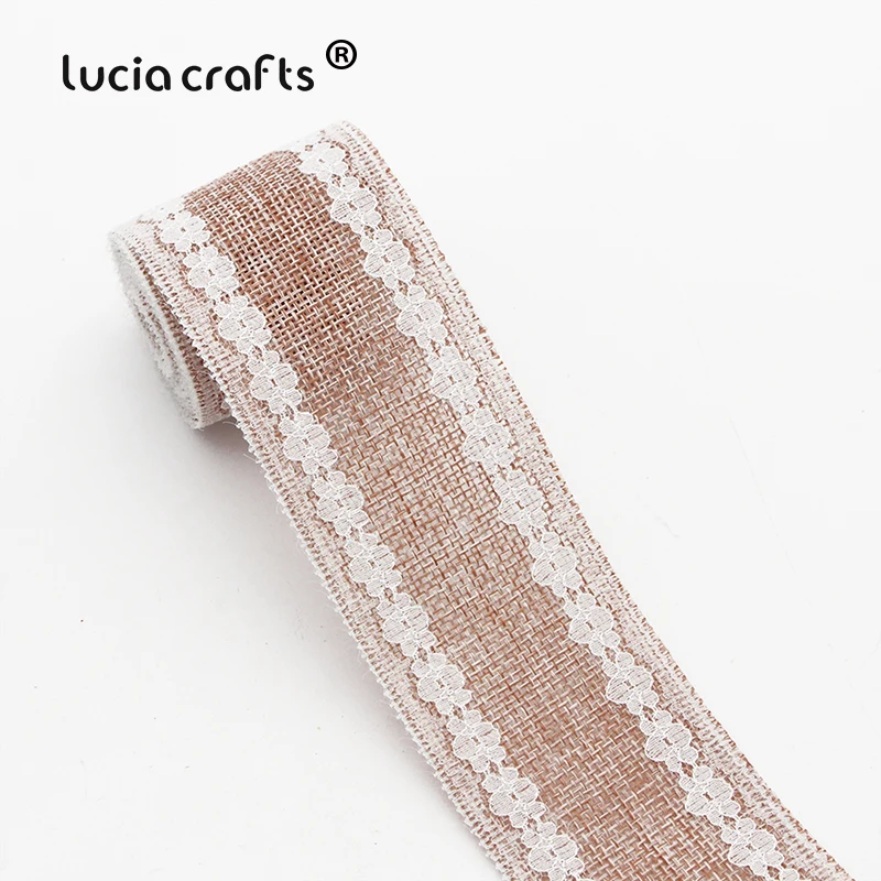 Распродажа! Lucia crafts 2 ярдов/партия 48 мм лента для ткани Рождественская Свадебная