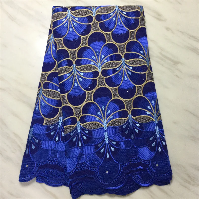 

5 Y Swiss lace fabric 2021 heavy beaded embroidery African lace fabrics 100% cotton fabric Swiss voile lace in Switzerland PL693