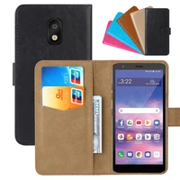 luxury wallet case for lg journey pu leather retro flip cover magnetic fashion cases strap