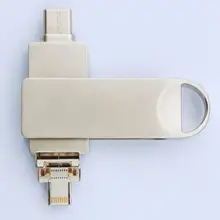 4 в 1 USB флэш накопитель 256 ГБ карта памяти Micro Type C и 3 0 порты для