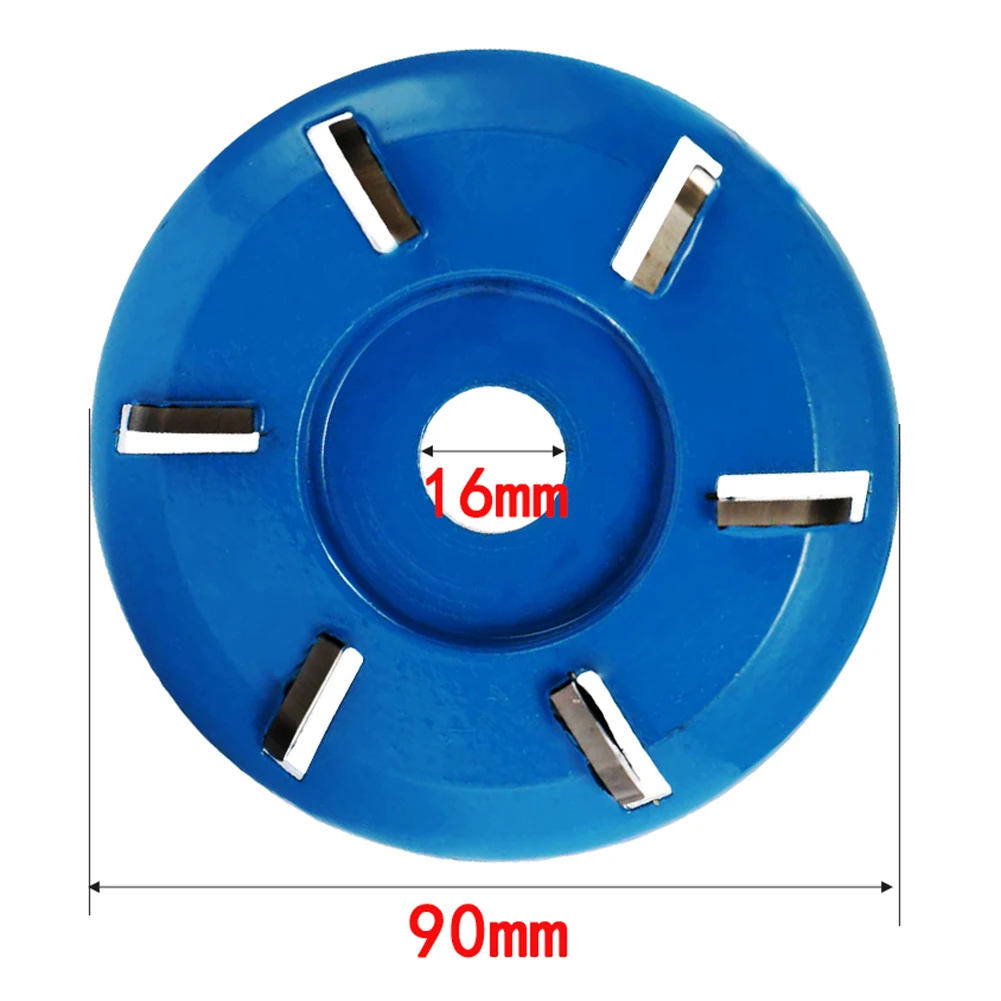 

2pcs Wood Shaping Angle Grinding Wheel Abrasive Disc 6 Teeth Wood Carving Disc Groove Joint Assembly Router for Wood