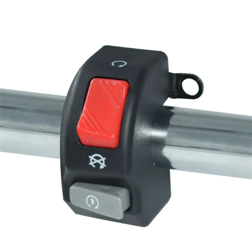 Руль 12 В 7/8 дюйма кнопка включения/выключения мотоцикла идеальный комплект для