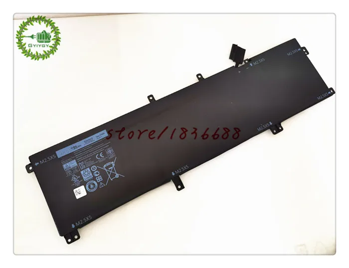 GYIYGY 11 1 V 91wh Новый 245RR Аккумулятор для ноутбука Dell XPS 15 9530 M3800 Series T0TRM H76MV 7D1WJ |