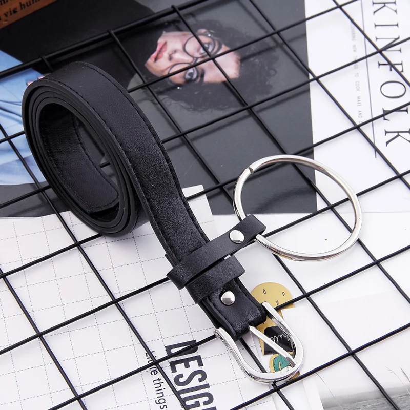 

1PCS New pin buckles belt Female Imitation leather belt Hot sale Leisure jeans belt Fashion student simple belt Women dress belt