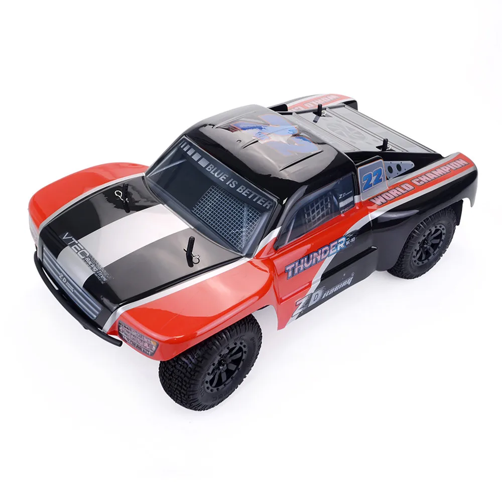ZD гоночный Тандер SC-10 1/10 2,4G 4WD 55 км/ч RC автомобиль электрический бесщеточный короткий ход автомобиля RTR