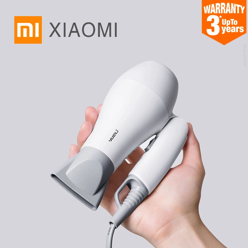 2019 XIAOMI YOUPIN MIJIA YUELI фен для волос Домашний 1200 Вт Профессиональный Быстросохнущий