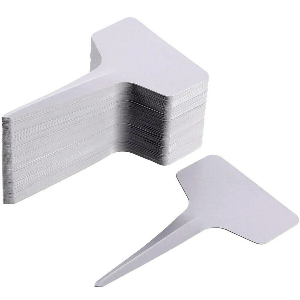

6x10cm Plant Label Farm Plastic Home Flowers Vegetables Plant Labels T-tag