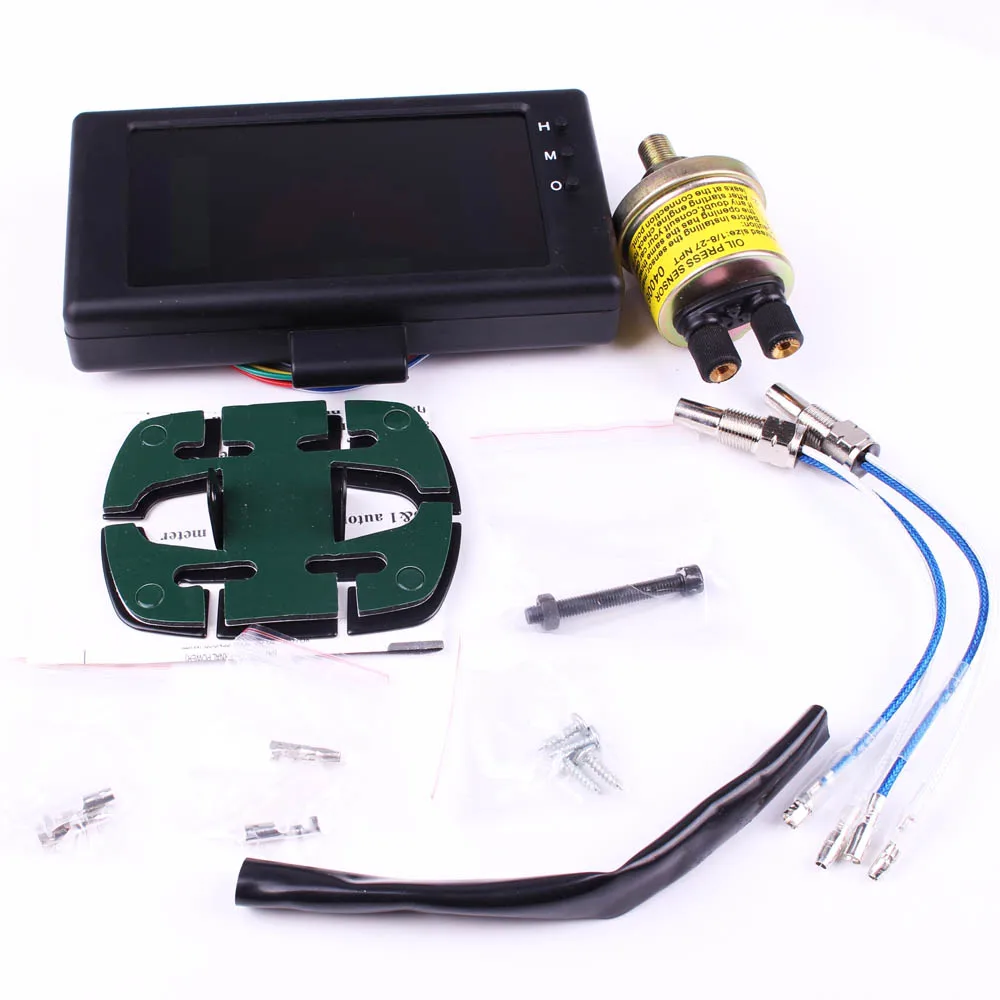 Автомобильный Тахометр ЖК дисплей 5 &quot6 в 1 многофункциональный измеритель