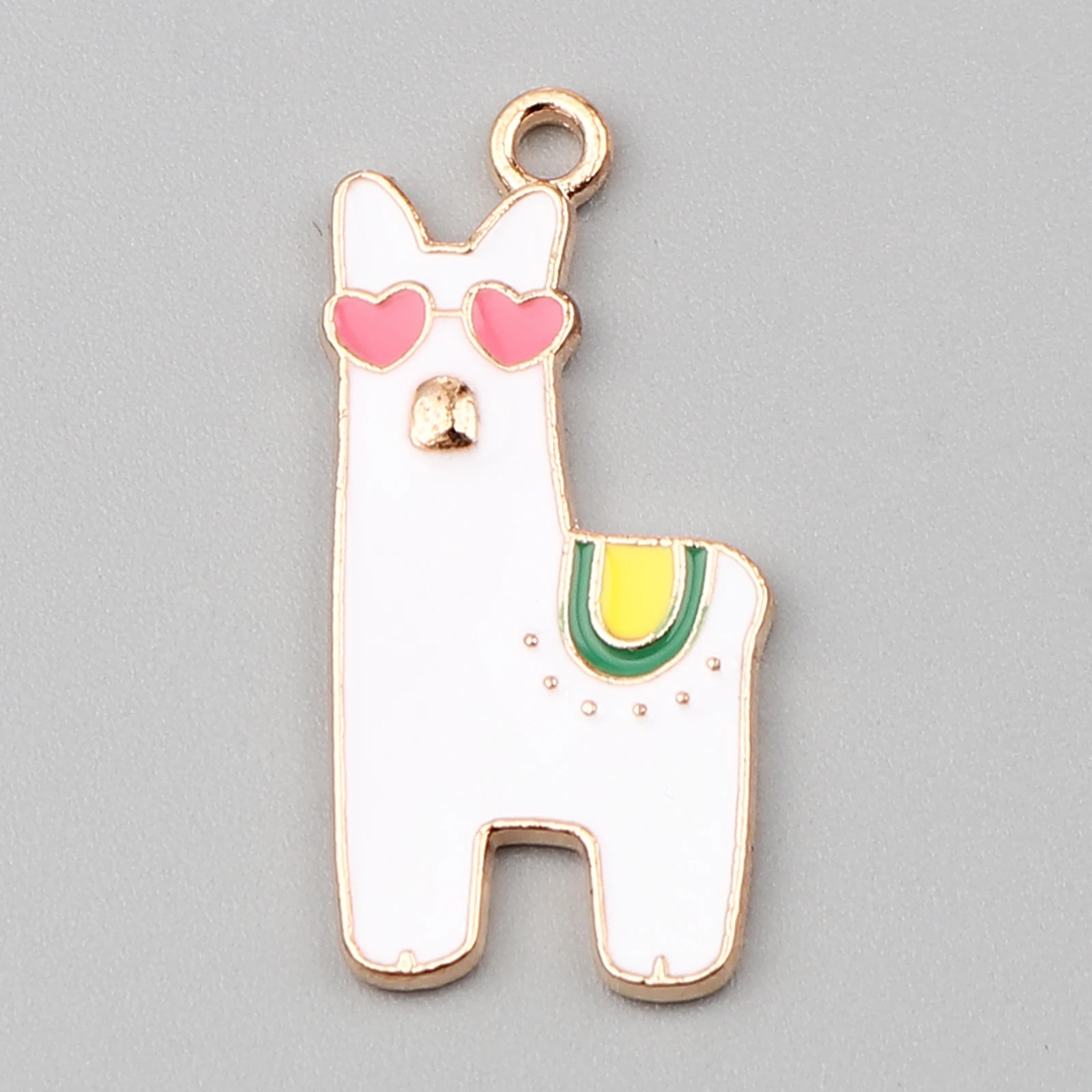 Подвески из цинкового сплава в виде животных для изготовления браслетов 10 шт. |