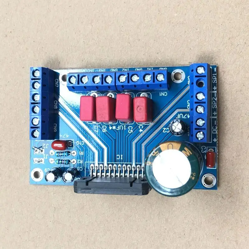 DC 12V TDA7388 Four Channel 4 x 41W Audio Power Amplifier Board BTL PC Car Amp | Электроника