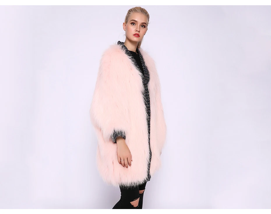 JEPLUDA Luxury высокое качество женская куртка из натурального меха лиса свободная стиль без размера мягкая удобная пальто из натурального меха лисица вязаное Plus Size шуба натуральный мех лисы