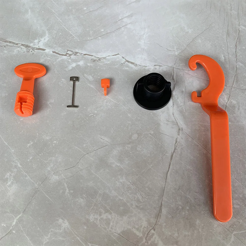 

572pcs Flat Ceramic Easy Install T Type With Wrench Construction Tools Building Reusable Tile Leveling System Kit Leveler Floors