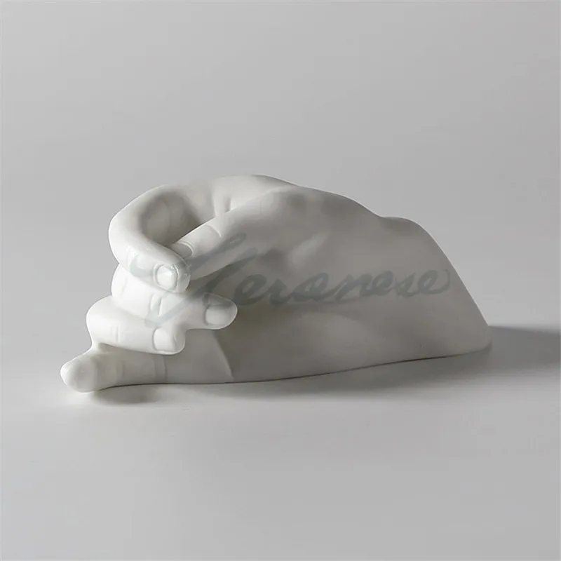 

RIGHT HAND ART SCULPTURE INCENSE SEAT FIGURINE HOME DECOR CREATIVE CERAMICS CRAFT DECORATIONS FOR HOME WEDDING GIFT R4337