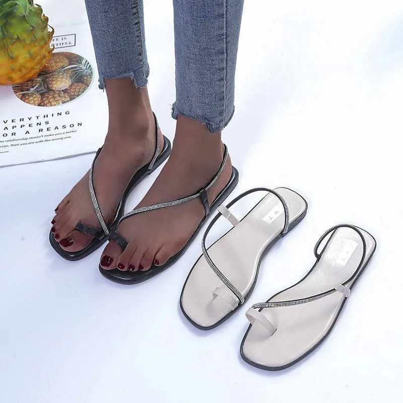 

Fashion Women's Casual Shoes Breathable Outdoor Casual Sandals Flat Beach Sandals Simple Slippers Sandalias Zapatillas Simple