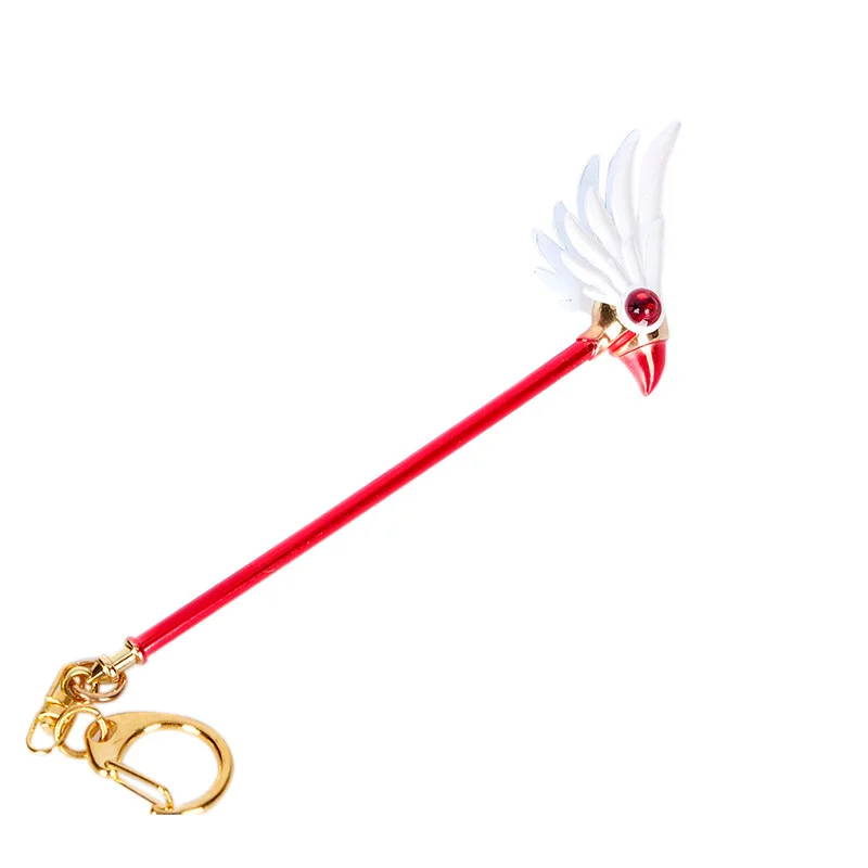 Брелок для ключей косплея из аниме-карты металлический 11 см модный аксессуар