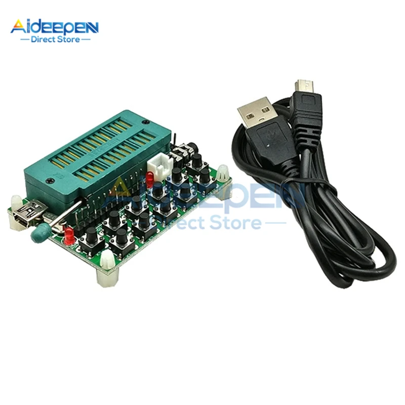 USB аудио программатор WT588D скачиватель тестирования платы тестер VoiceChip 16P 28P