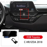 car phone holder for your mobile phone holder stand for toyota c hr izoa 2018 air vent mount cell phone support in car stand