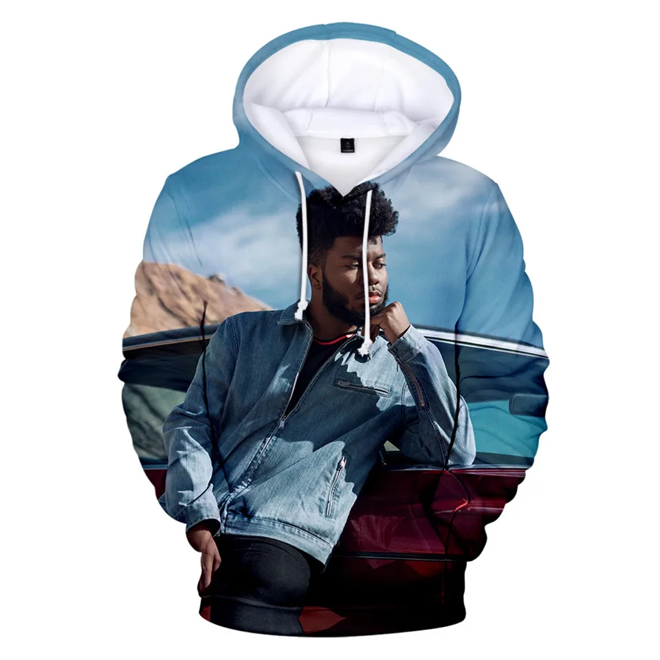 

Harajuku 3D Print Khalid Robinson Hoodies Sweatshirts Harajuku Men/women High Quality Tops 3D Hoodie Pullover Sweatshirt Men's