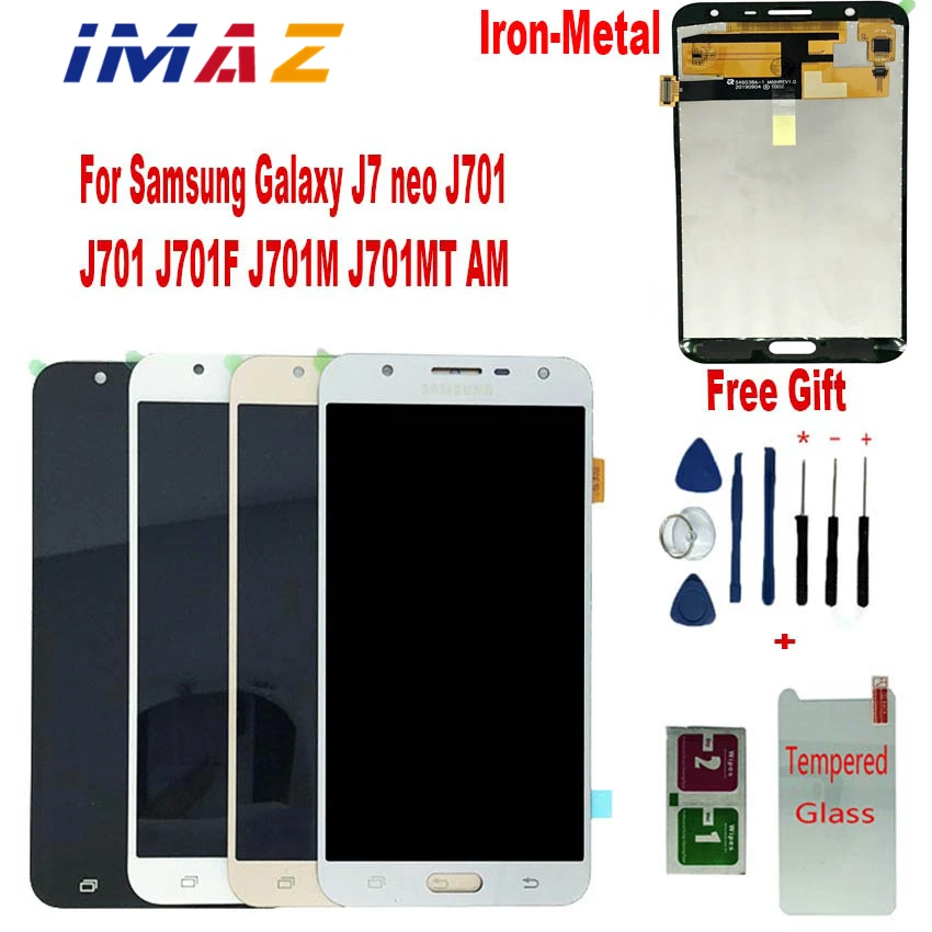 

Металлический ЖК-дисплей 5,5 дюйма для Samsung Galaxy J7 Neo J701 J701F J701M/MT