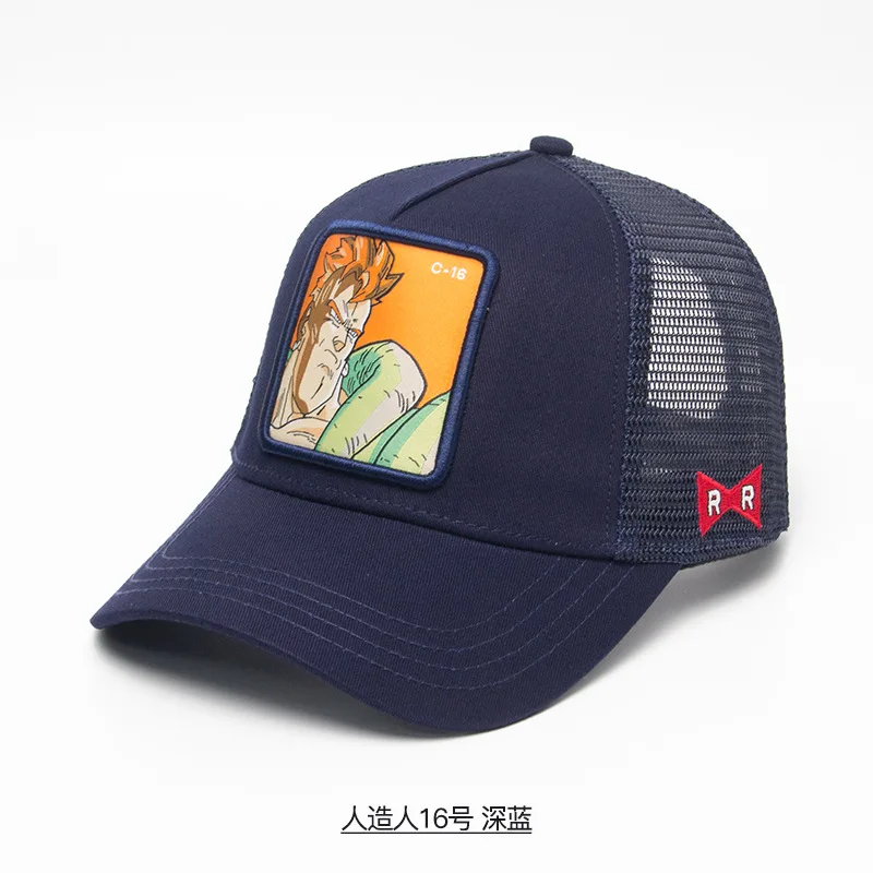 Популярный бренд Goku супер 12 стилей Dragon Ball Snapback хлопковая бейсбольная кепка для мужчин и женщин хип-хоп папа сетчатая шапка бейсболка дропшиппинг - Цвет: Многоцветный