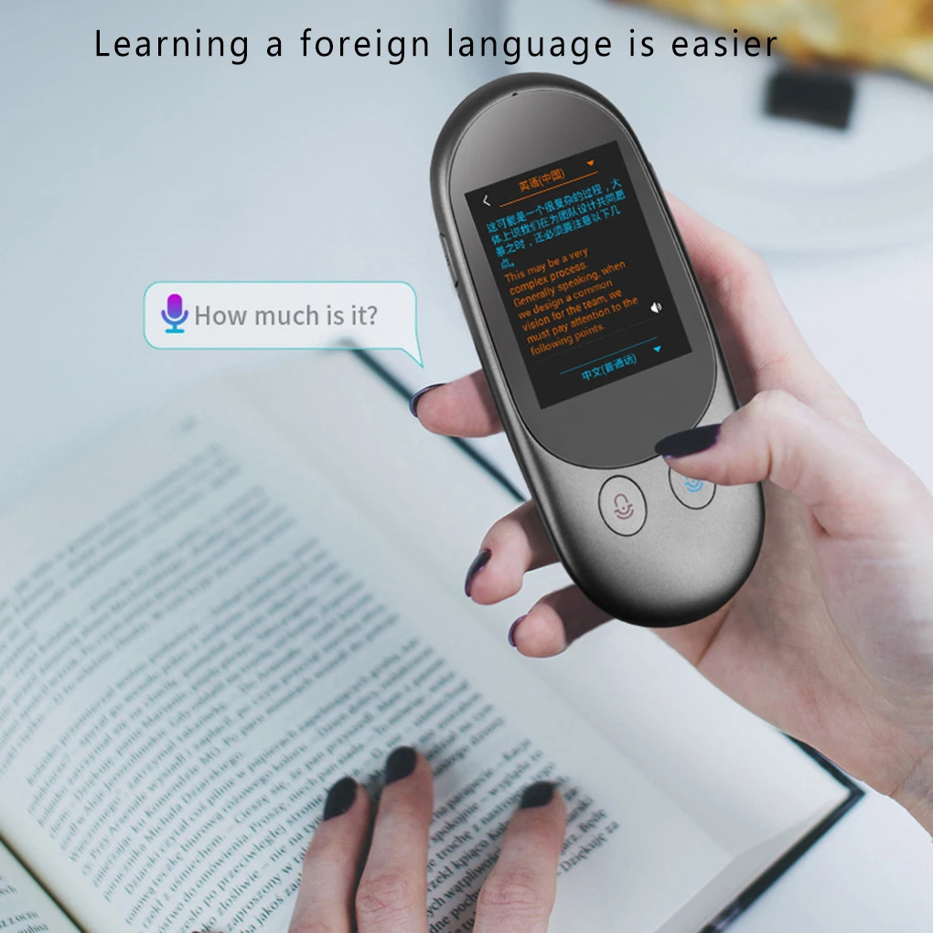 

F1 Smart Instant Voice Offline Translator Real Time Multi-Languages Translation Tool Photographic Scanning Translator