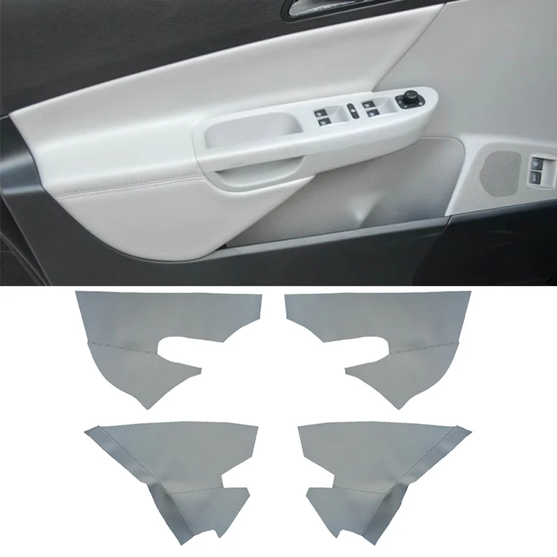 Для VW Passat B6 2006 2007 2008 2009 2010 4 шт. панель для подлокотника автомобильной двери из