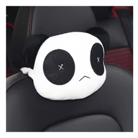 car panda headrest cartoon cute neck pillow