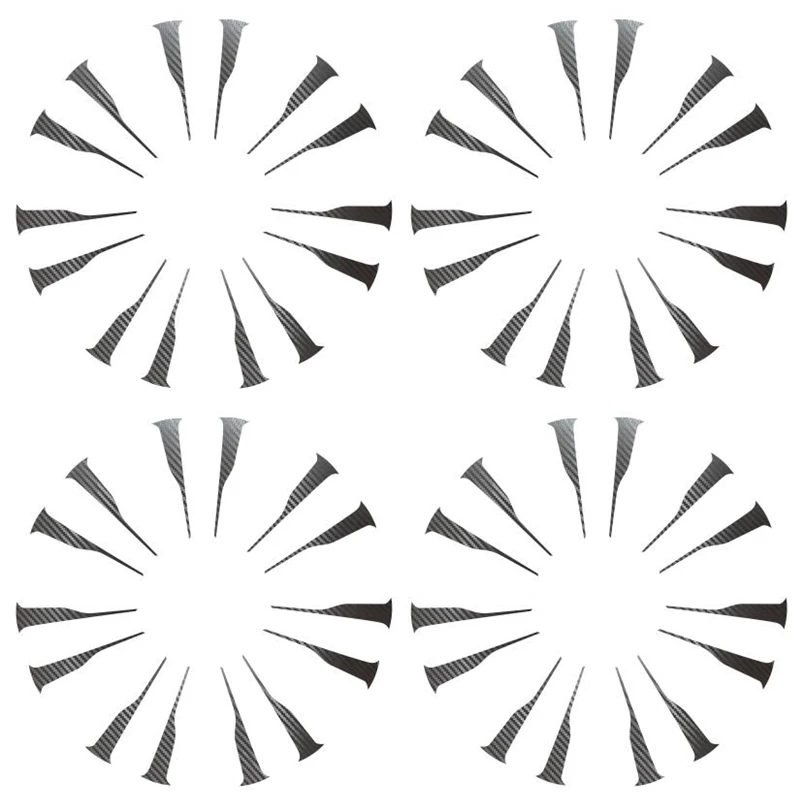 Защитная 3d-пленка из углеродного волокна наклейки сделай сам на колесные диски