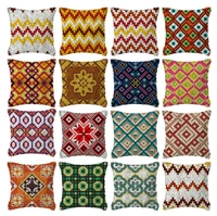 lattice embroidery pillow knoop pakket needlework set latch hook cushion button package decor