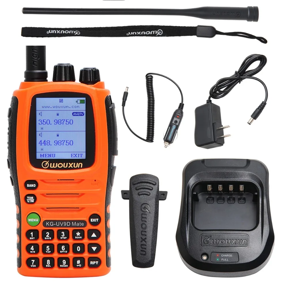 10 Вт Wouxun KG-UV9D mate 7Band включая AirBand 3200 мАч перекрестный репитер рация A mate ur Ham Радио обновление KG-UV9D Plus
