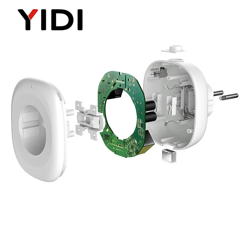 Умная розетка европейского стандарта с Wi-Fi и настенной USB розеткой электрическая