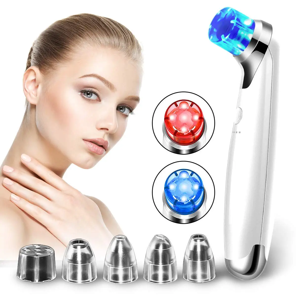 

Blackhead Remover Pore Vacuum Cleaner Black Point Acne Comedone Face Cleaning Tools Pimple Extractor Blackhead Removal Kit