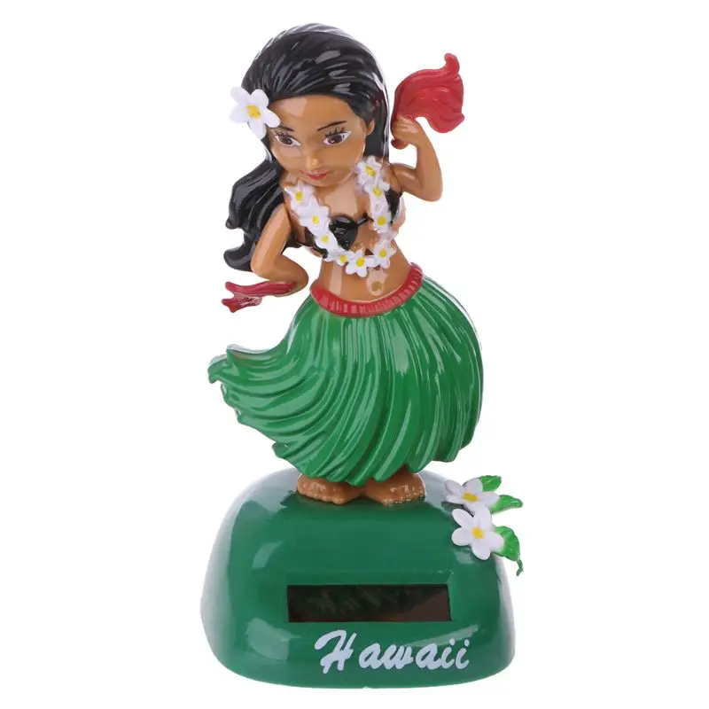 1 шт. Автомобильные украшения Гавайская девочка хула встряхивание голова игрушка