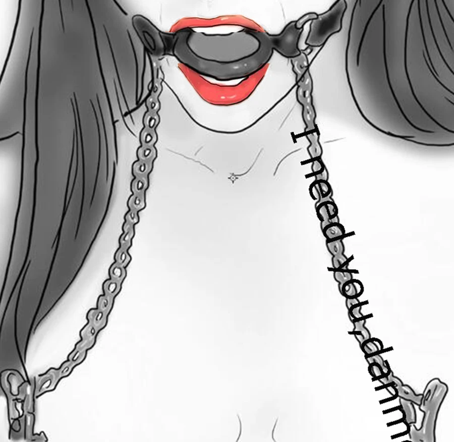 Полностью силиконовый распределитель Кляпов для рта двойные соединительные