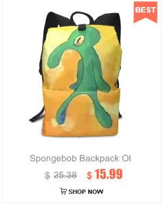 Spongebob Backpack Old Bold And Brash Backpacks High quality Trendy Bag Travel Multi Purpose Pattern Men- Women Teen Bags