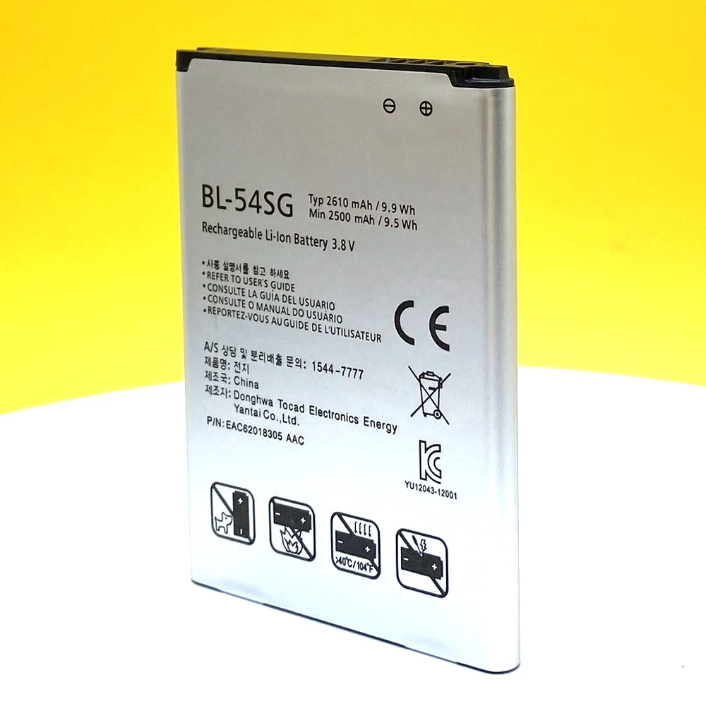 Аккумулятор для BL-54SG 100% мАч LG G2 F320 F340L H522Y F260 D728 D729 H778 H779 D722 lg 90 D410 | Мобильные